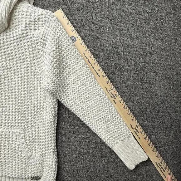 Harley Davidson Women’s L Embroidered Cream Knit Sweater - Picture 9 of 9